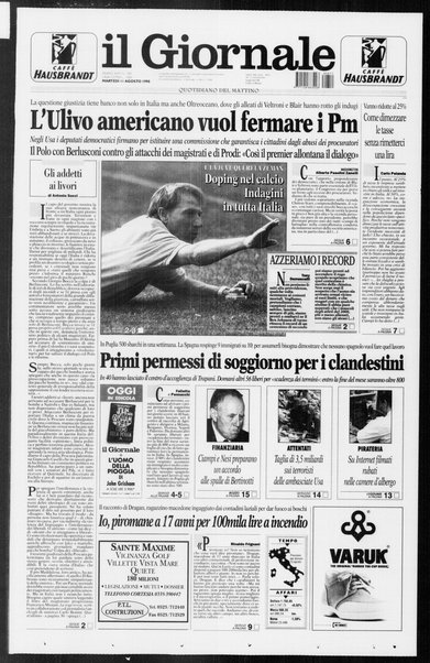 Il giornale : quotidiano del mattino